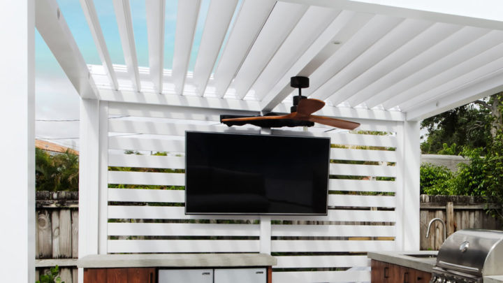 Build a Pergola with TV - SYZYGY Global