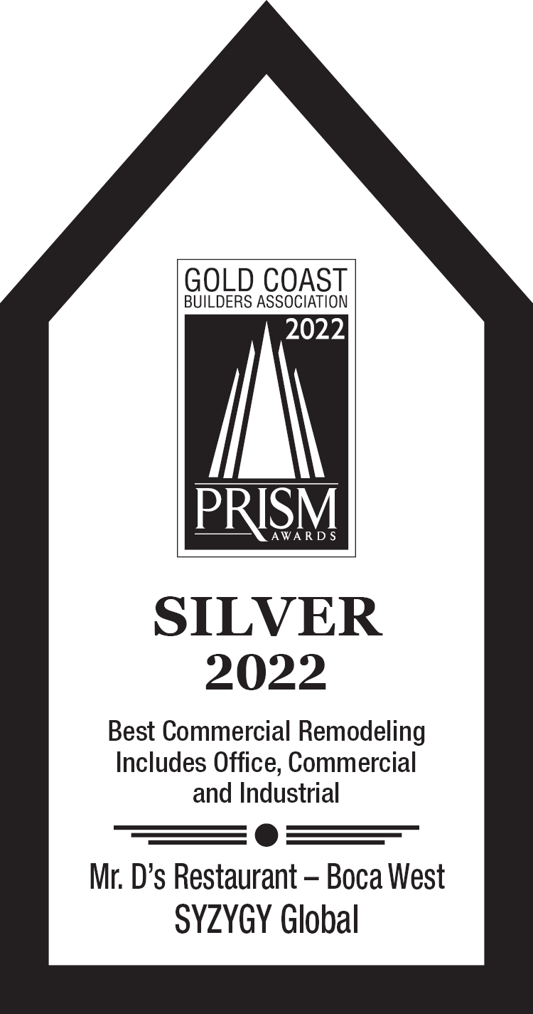 SYZYGY Silver Best Commercial Remodeling 2022