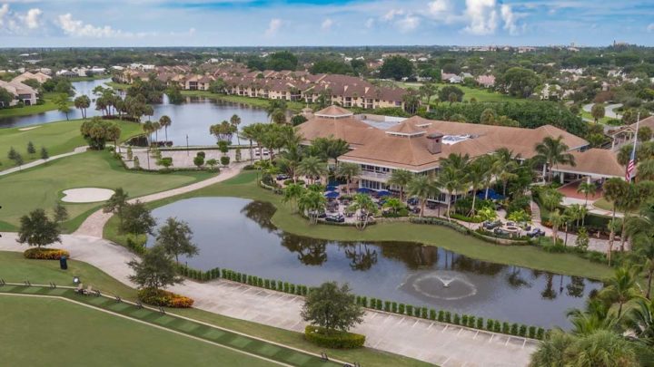 Jonathan landing patio cover golf club - areial view