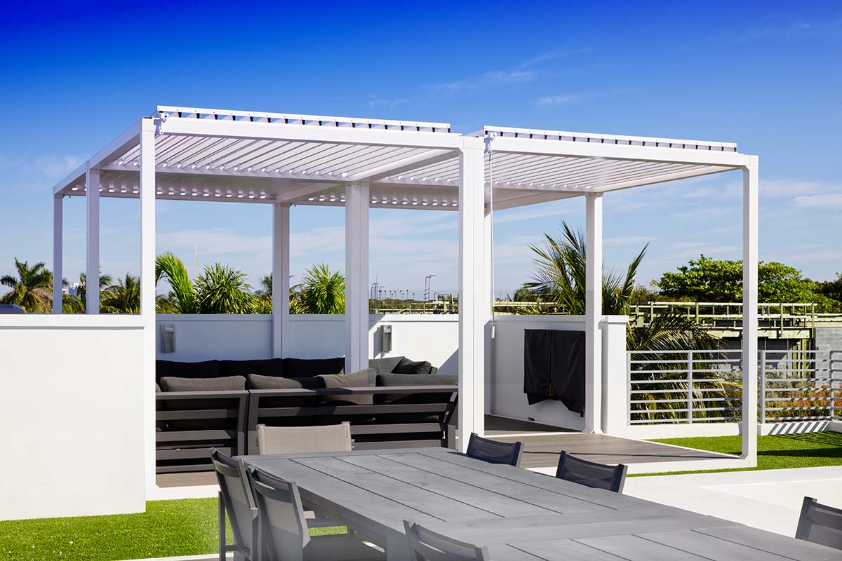 k-Bana: Cabana modules for residential project in Boca Raton