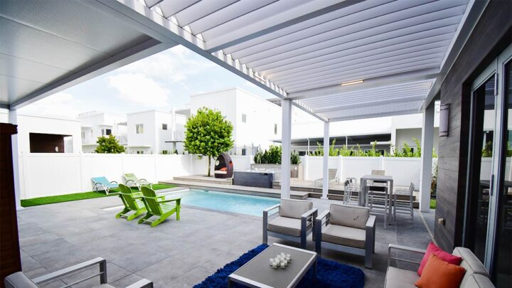 Half vs. Full Roof Pergolas: Designs & Ideas