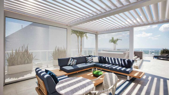 pergola sunroom, discover the best pergola enclosure options for Florida outdoor lifestyle