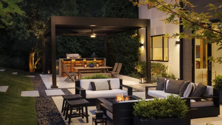 Stylish Free-Standing Pergola Designs and Ideas