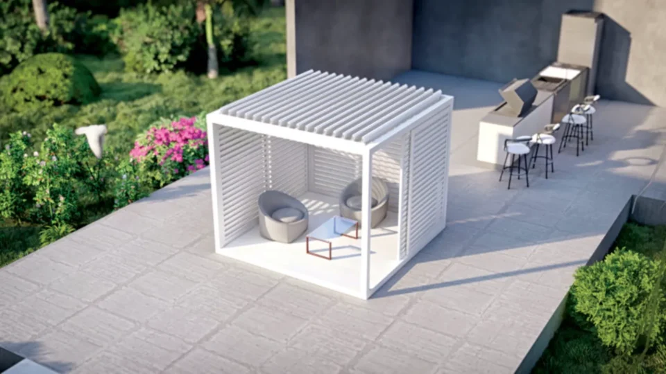 K BANA™ modular pergola by Azenco