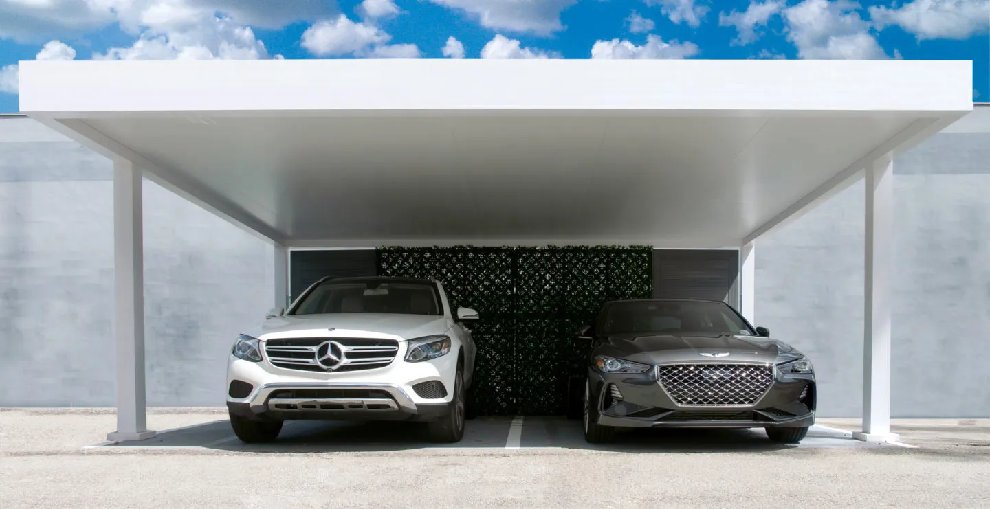 R CAR™ Luxury Insulated Carport by Azenco