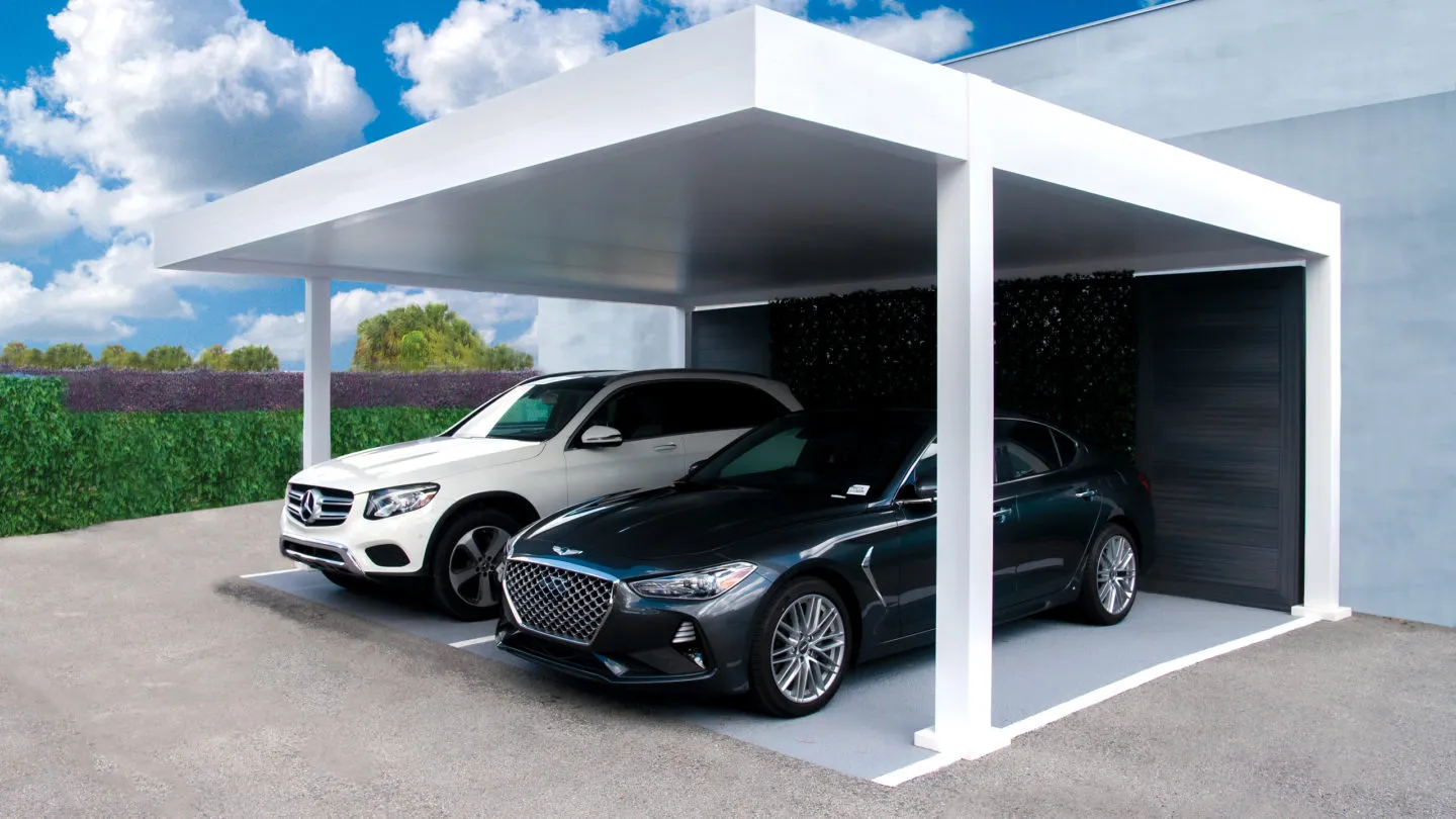 R CAR™ Luxury Insulated Carport